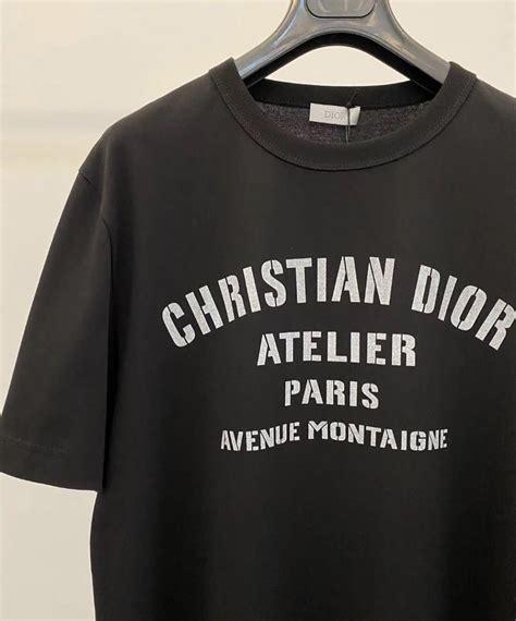 christian dior atelier shirt dames|Christian Dior tee price.